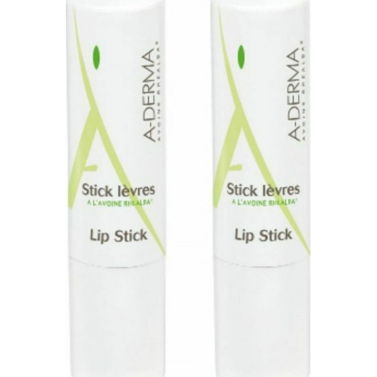 A-Derma - Lip Stick Στικ για την Ενυδάτωση των χειλιών - 2x4gr