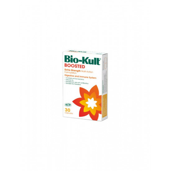 A.Vogel - Bio-Kult Boosted Προβιοτικά με Βιταμίνη B12 για την Ενίσχυση του Ανοσοποιητικού - Πεπτικού Συστήματος - 30caps