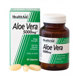 Health Aid - Aloe Vera Αλόη Βέρα 5000mg - 30caps