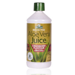 Optima  - Aloe Vera Juice with Cranberry Φυσικός χυμός από αλόη βέρα με άρωμα κράνμπερι - 1lt
