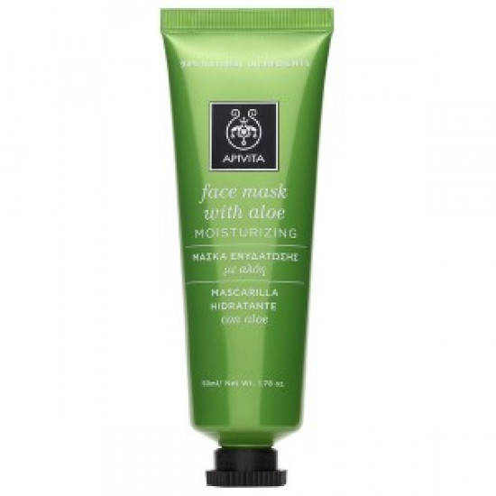 Apivita - Face Mask  Μάσκα Ενυδάτωσης με αλόη - 50ml