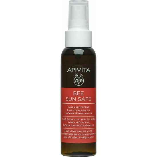 Apivita - Bee Sun Safe Hydra Protective Sun Filters Hair Oil Αντηλιακό Μαλλιών Spray - 100ml
