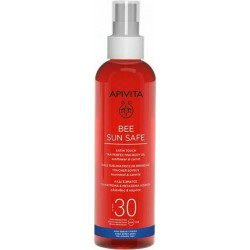 Apivita - Bee Sun Safe Satin Touch The Perfecting Body Oil SPF30 Λάδι Σώματος για Μαύρισμα & Μεταξένια Αίσθηση - 200ml