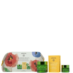 Apivita - Blooming Beauty Bee Radiant Light Gel-Cream - 50ml & Δώρο Gel-Balm Νύχτας 15ml & Beessential Oils 1.6ml & Νεσεσέρ
