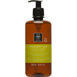 Apivita - Eco pack frequent use gentle daily shampoo camomile & honey Απαλό σαμπουάν καθημερινής χρήσης με χαμομήλι & μέλι - 500ml