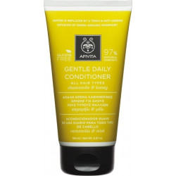 Apivita - Gentle Daily Conditioner Απαλή κρέμα καθημερινής χρήσης για όλους τους τύπους Μαλλιών με Χαμομήλι & Μέλι - 150ml