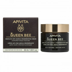 Apivita - Queen Bee Absolute Anti-Aging & Regenerating Face Cream Rich Texture Κρέμα Προσώπου Πλούσιας Υφής Απόλυτης Αντιγήρανσης & Αναγέννησης - 50ml