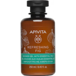 Apivita - Αφρόλουτρο Refreshing Fig με σύκο & αιθέρια έλαια - 250ml