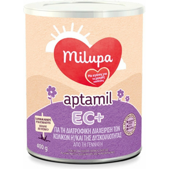 Milupa - Aptamil EC+ Γάλα για βρέφη με κολικούς - 400gr