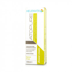 Helenvita - Atopure shower cream Απαλό καθαριστικό για πρόσωπο & σώμα και ατοπική επιδερμίδα - 200ml