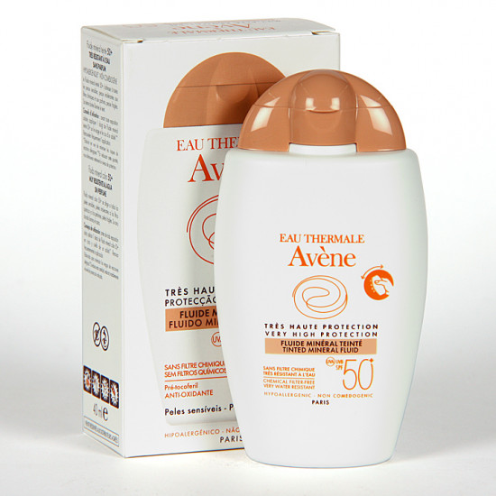 Avene - Fluide Mineral Teintee spf50+ - 40ml