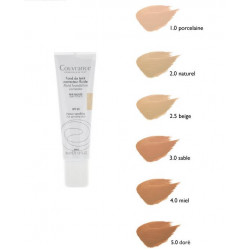 Avene - Couvrance Fond de Teint Correcteur Fluide SPF20 (2.0 Naturel) Υγρό Διορθωτικό Μέικ Απ - 30ml