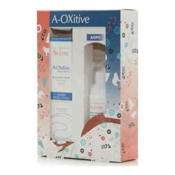 Avene - A-Oxitive Smoothing Water Day Cream Κρέμα Ημέρας για πρώτες ρυτίδες - 30ml & Δώρο Mousse Αφρός Καθαρισμού Travel Size - 50ml