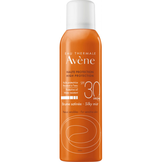 Avene -  Silky Mist Μεταξένιο Αντηλιακό Mist για το Ευαίσθητο Δέρμα για Πρόσωπο και Σώμα SPF30 - 150ml