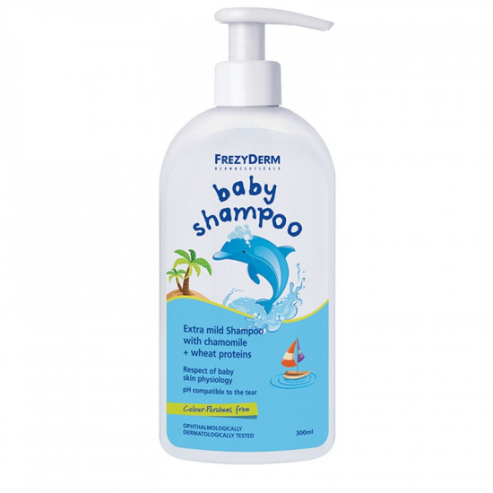 Frezyderm - Baby Shampoo απαλό βρεφικό σαμπουάν με πρακτική αντλία - 300ml