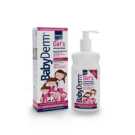 Intermed - Babyderm Girls Intimate Wash Υγρό καθαρισμού ευαίσθητης περιοχής κοριτσιών από 0-12ετών - 300ml