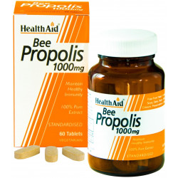 Health Aid - Bee Propolis 1000mg - 60 ταμπλέτες