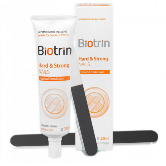Biotrin - Hard & Strong Nails Topical Emulsion - 20ml