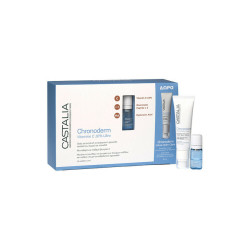 Castalia -  Chronoderm Vitamine C 10% Ultra Ορός Αντιγηραντικής Φροντίδας - 14x5ml & ΔΩΡΟ Crème Hydra-Claire - 30ml