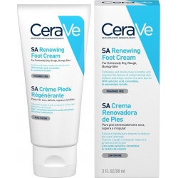 CeraVe - SA Renewing Foot Cream for extremely Dry Rough Bumpy Skin Fragnance Free Κρέμα ποδιών χωρίς Άρωμα - 88ml
