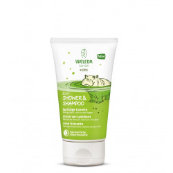 Weleda - Παιδικό Σαμπουάν & Αφρόλουτρο 2σε1 με άρωμα μοσχολέμονο - 150ml