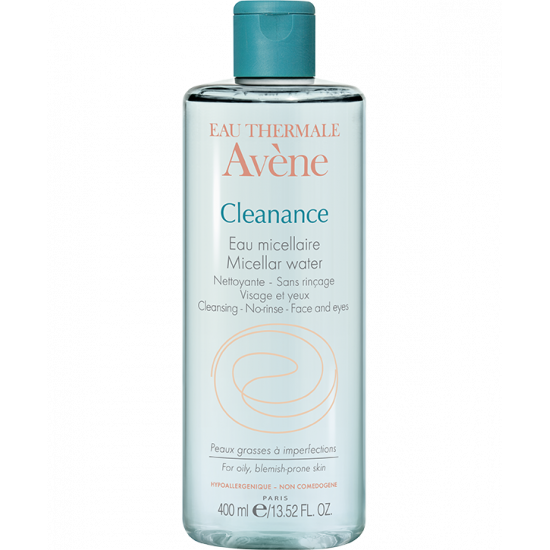 Avene - Cleanance Eau Micellaire Νερό καθαρισμού για λιπαρό δέρμα με ατέλειες - 400ml