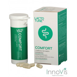 Innovis - Lactotune Comfort Συμπλήρωμα Διατροφής Προβιοτικών-Πρεβιοτικών για την Υγεία του Πεπτικού - 30 κάψουλες