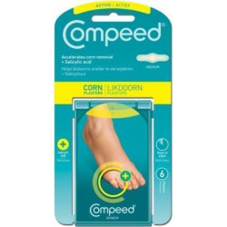 Compeed - Corn Plasters Ενυδατικά Μεσαία Επιθέματα για Κάλους - 6 τεμάχια