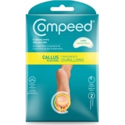 Compeed - Callus Large Μεγάλα Επιθέματα Για Σκληρύνσεις - 2 τμχ