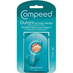 Compeed - Callouses Medium Μεσαία Επιθέματα Για Σκληρύνσεις - 6τεμ