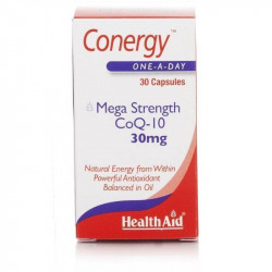 Health Aid - Conergy COQ10 30mg Συνένζυμο Q10 - 30caps