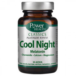 Power Health - Cool Night για την αϋπνία - 30caps
