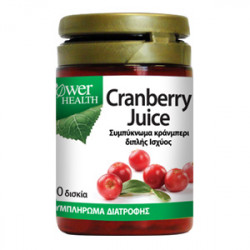 Power Health - Cranberry Juice 4500mg Συμπύκνωμα κράνμπερι διπλής ισχύος - 30 tabs