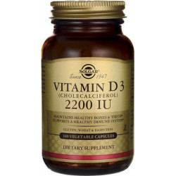 Solgar - Vitamin D3 2200 IU - 100veg.caps
