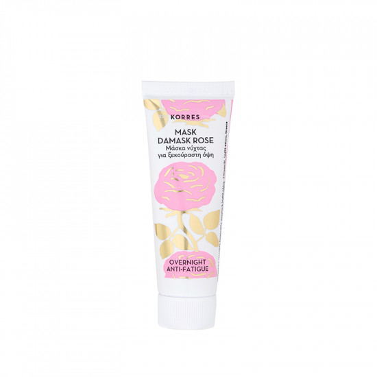 Korres - Damask Rose Μάσκα Νύχτας για Ξεκούραστη Όψη - 18ml