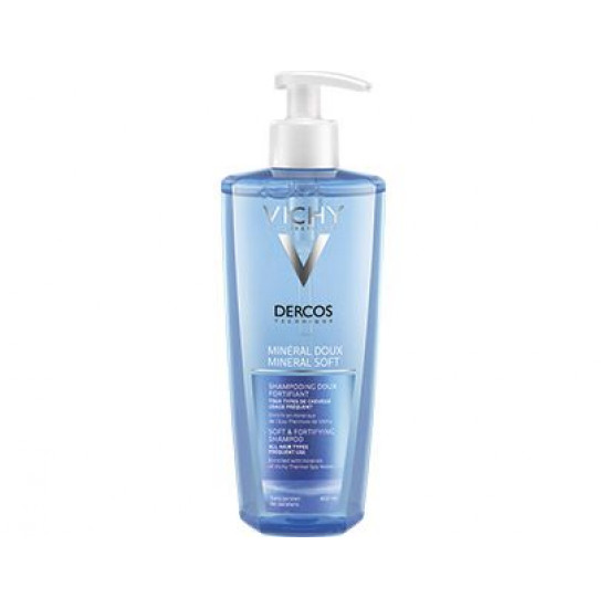 Vichy - Dercos Mineral Shampoo Απαλό σαμπουάν για καθημερινή χρήση για όλη την οικογένεια - 400ml