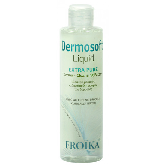Froika - Dermosoft Liquid Extra Pure Καθαριστικό Προσώπου-Σώματος για πολύ Ξηρό Δέρμα - 200ml