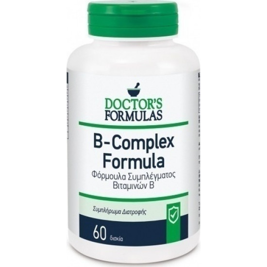 Doctor's Formula  - B-Complex Formula Φόρμουλα συμπλέγματος βιταμινών Β - 60tabs