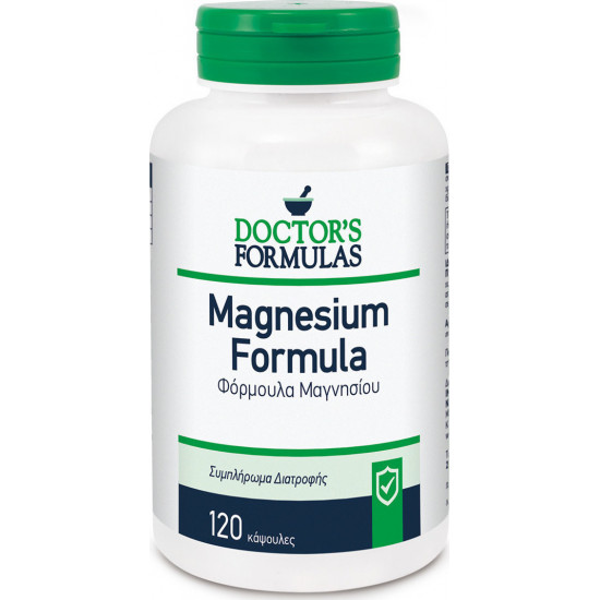Doctor's Formulas - Magnesium Formula Συμπλήρωμα διατροφής με Μαγνήσιο - 120 δισκία