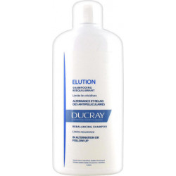 Ducray - Elution Rebalancing Shampoo Σαμπουάν για συχνή χρήση κανονικά & εύθραυστα μαλλιά - 400ml