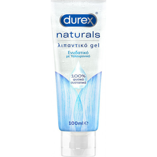 Durex - Naturals gel with hyaluronic Ενυδατικό, λιπαντικό τζελ με υαλουρονικό - 100ml