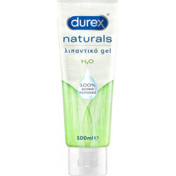 Durex - Naturals gel H2O Ενυδατικό, λιπαντικό τζελ με 100% φυσικά συστατικά - 100ml