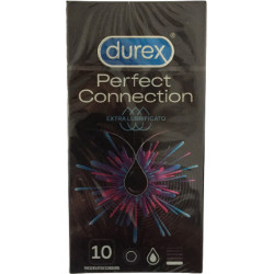 Durex - Perfect connection extra lubrication Προφυλακτικά με extra επίστρωση λιπαντικού - 10τμχ