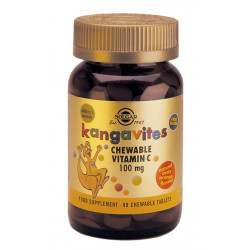 Solgar - Kangavites vit C 100mg - 90 chewable tabs