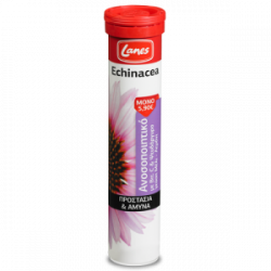 Lanes - Αναβράζουσα Echinacea με Βιταμίνη C γεύση μέλι-λεμόνι - 20tabs