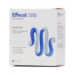 Epsilon Health - Effecol 3350 Οσμωτικό υπακτικό για την δυσκοιλιότητα - 24 φακελίσκοι