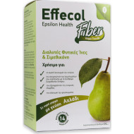 Epsilon Health - Effecol Fiber Διαλυτές φυτικές ίνες & Σιμεθικόνη για την  σωστή λειτουργία του εντέρου 14 φακελίσκοι - 30ml