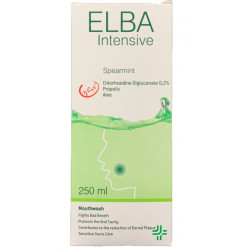 SJA Pharm - Elba Intensive Στοματικό Διάλυμα Με Χλωρεξιδίνη 0,20%, Πρόπολη & Αλόη - 250ml