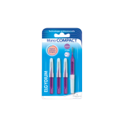 Elgydium - Clinic Mono Compact Purple 0.8mm - 4 Μεσοδόντια Βουρτσάκια