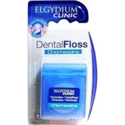 Elgydium - Clinic Dental Floss Chlorhexidine Οδοντικό νήμα με Χλωρεξιδίνη - 50m